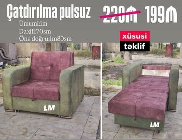Divan və masa dəstləri: Amerikanka kreslo Yeni və sifarişlə💥 Qiymət : 199₼ (1 ədədi🆘) Ölçü