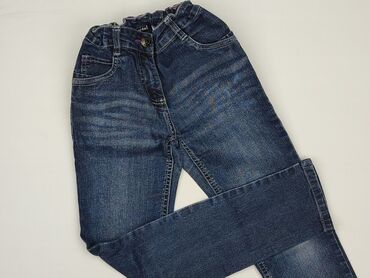 violet pepe jeans: Spodnie jeansowe, Peppers, 10 lat, 140, stan - Idealny