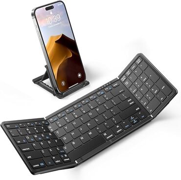 ucuz telefonlar 2018: Bluetooth klaviatura Model:FOLDING KEYBOARD BO89 Dəstək sistemləri
