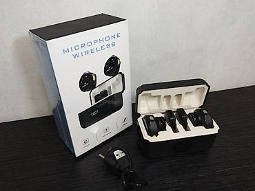 микрофоном: Беспроводные микрофоны Wireless Mic 2TX, Lightning + Type-C Описание — 1