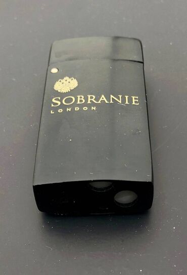 Ostali antikviteti: Sobranje London UPALJAČ Masivna metalna futrola za upaljač BIC — 4