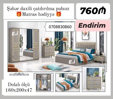 inci mebel yataq desti: *Yataq dəsti 760Azn 💥* Bugün sifariş edin Sabah təhvil alın !