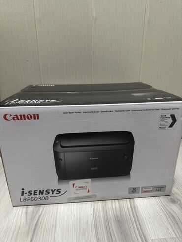 продаю принтера: Компактный лазерный принтер Canon i-SENSYS LBP6030B черного цвета