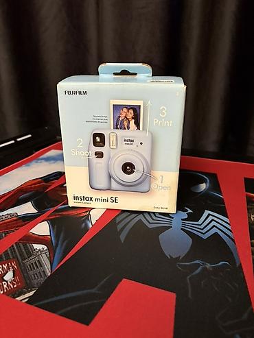 фотоаппарат смена: FUJIFILM instax mini SE — моментальная камера (цвет: Blue). Ни разу — 2