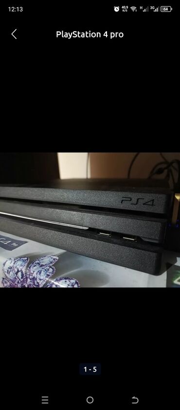 PS4 (Sony Playstation 4): PlayStation 4 pro 9.00 praşivka içində 15 ədəd oyunvar demək olar