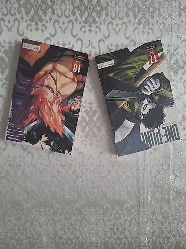 kitab şkafi: **One-Punch Man manga dəsti – 17, 18, 19, 20, 21, 22, 23 və 24-cü — 2
