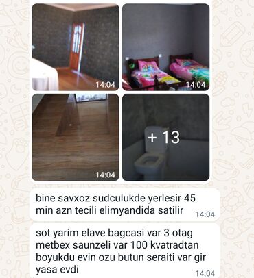 Həyət evləri və villaların satışı: 3 otaqlı, 2 kv. m