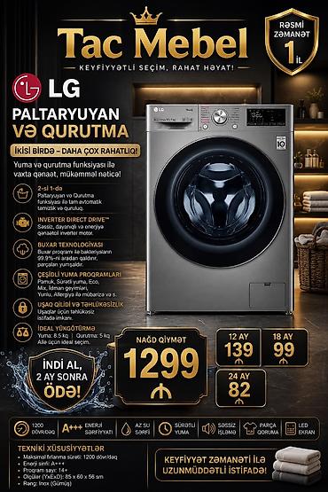 philips xenium 9@9s: Paltaryuyan maşın Samsung, 9 kq, Yeni, Avtomat, Qurutma var, Kredit var, Pulsuz çatdırılma — 8