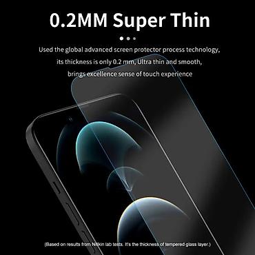 Zaštitne folije i stakla za telefone: Nillkin zaštitno staklo H+ Pro za iPhone 13/13 Pro/14/16e 6.1. Top — 5