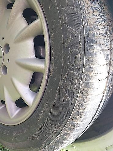 ikinci el tekerlek: 215 60 16 Qeyd: Ölçü və markanın dəqiq spesifikasiyası (eni — 1