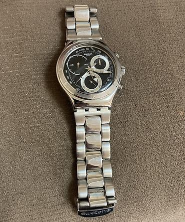 Swatch Irony Chrono kişi qol saatı Swatch Irony Chronograph qol saatı