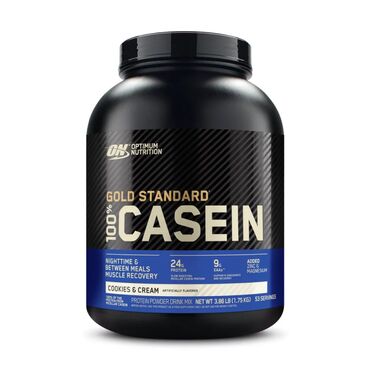 азот: Протеины Optimum Nutrition 100% Gold Standard Casein, 1750g Optimum