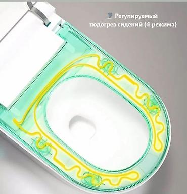 умный туалет: Интеллектуальный унитаз-биде (напольный моноблок) - Электронное — 5