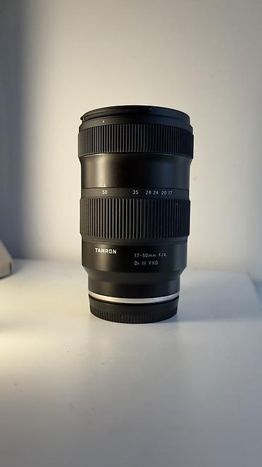 Linza Tamron 17-50 F/4 Di III VXD Sony e-mount full frame uçun linza lalafo.az -da Linza Tamron 17-50 F/4 Di III VXD Sony e-mount full frame uçun linza