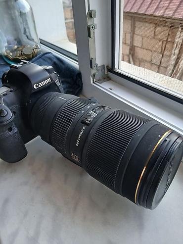ştativlər: Sigma 70-200mm f/2.8 EX DG tele-zoom obyektiv Canon 6D - Fokus — 3