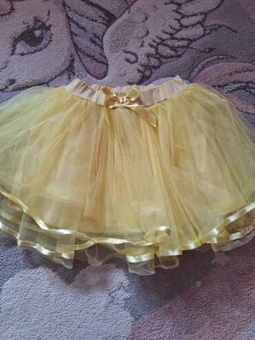 Skirts: Breeze, Midi, 152-158, color - Yellow