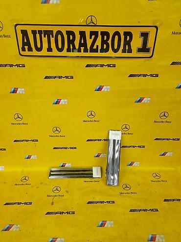 наклатки: Накладка порога 
Mercedes Benz w220 — 2