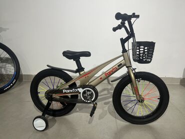 велосипед 16 дюймов: Детский велосипед Рассчитан от 5 до 9-10лет Алюминевая рама Размер
