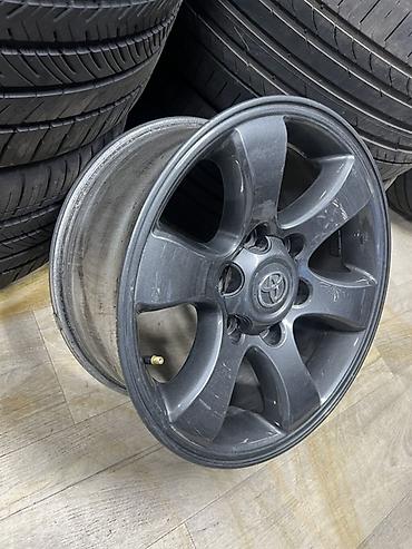 диски на прадо 95: Литые Диски R 17 Toyota, Комплект, отверстий - 6, Б/у — 3