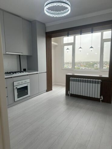 квартиры в канте продажа: 2 бөлмө, 48 кв. м, Элитка, 9 кабат, Дизайнердик ремонт