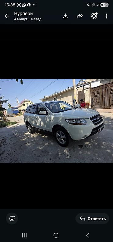 хюндай: Hyundai Santa Fe: 2008 г., Кроссовер — 4