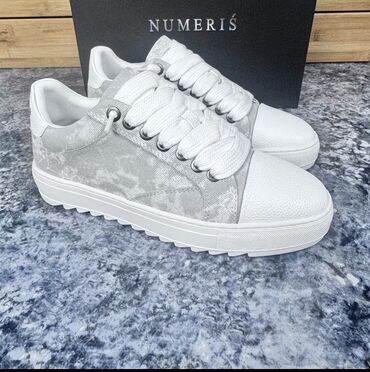 Кроссовки и спортивная обувь: Мужские кеды/кроссовки повседневные NUMERIŚ - Материалы: верх из — 11