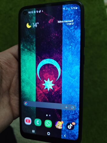 Samsung: Samsung Galaxy A11, 32 GB, rəng - Qara, Barmaq izi, İki sim kartlı, Face ID