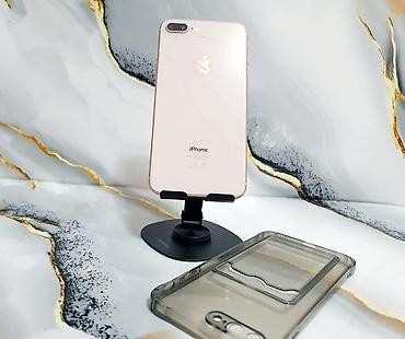 mac mini m4: IPhone 8 Plus, Б/у, 64 ГБ, Rose Gold, Чехол, 75 % — 6