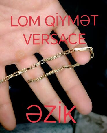 tek qizil gul qiymeti: Bilərzik, Versace, Sarı qızıl, 585 Əyar, 4 g, Ünvandan götürmə, Pulsuz çatdırılma, Ödənişli çatdırılma