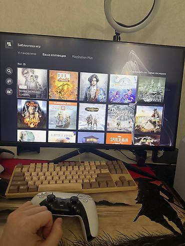 PS5 (Sony PlayStation 5): PlayStation 5 1TB (версия с дисководом) + 2 геймпада DualSense + — 3