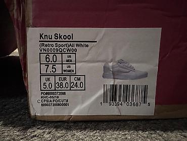 Кроссовки и спортивная обувь: Кроссовки, 38, 39, Vans, Новый, Платная доставка, Самовывоз — 9