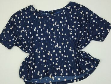 bluzki basic z dekoltem v: Блуза жіноча, H&M, S, стан - Хороший