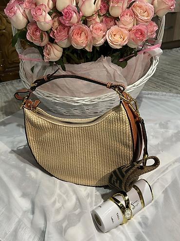 Классические сумки: Классическая сумка, Fendi, Италия, Материал: Комбинированный материал, Оригинал, Женские, Новый — 2