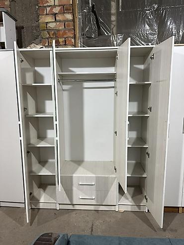 Шифоньеры, шкафы для одежды: Шифоньер, шкаф для одежды, Прямой, ЛДСП — 4