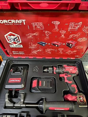 шуруповертов: Аккумуляторная ударная дрель‑шуруповерт WORCRAFT BL 20V - Питание — 4