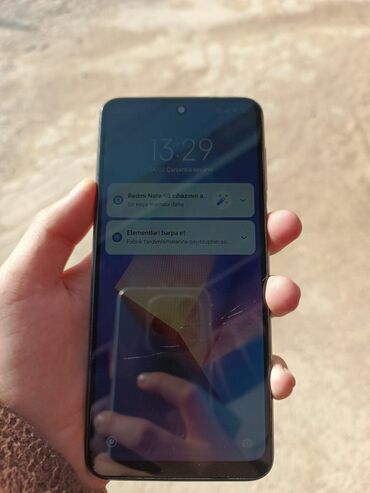 Xiaomi: Xiaomi Redmi Note 9S, 128 GB, rəng - Ağ, 
 Barmaq izi, İki sim kartlı