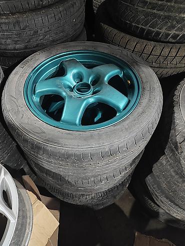 Транспорт: Комплект дисков на r16 5*114.3 205/55 r16 . Оригинал с nissan gtr r32 — 2