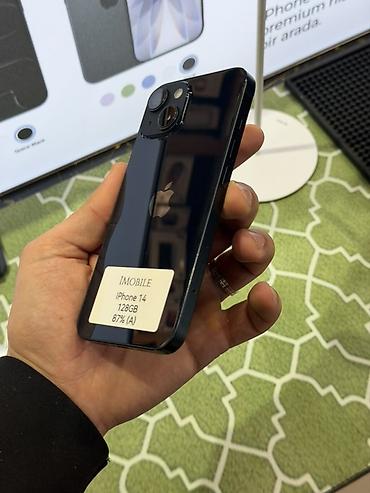 Apple iPhone: IPhone 14, 128 GB, Qara, Face ID — 7