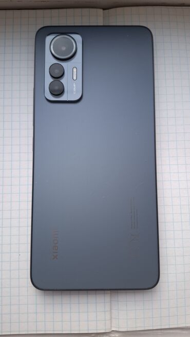 сколько стоит аккумулятор для ноутбука: Xiaomi, Mi 12 Lite, Колдонулган, 256 ГБ, түсү - Кара, 2 SIM