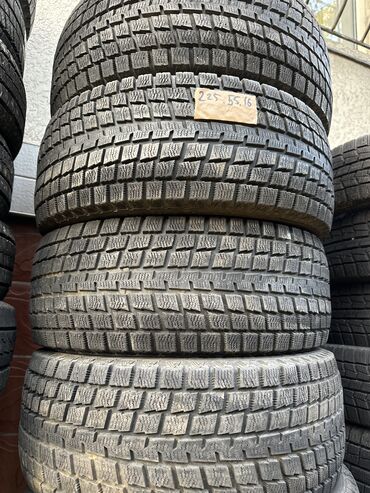 шина 225 55 16: Шины 225 / 55 / R 16, Зима, Б/у, Комплект, Легковые, Bridgestone