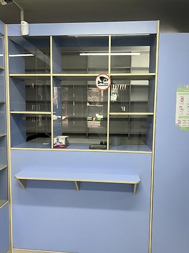 Комплекты офисной мебели: Комплект офисной мебели, Шкаф, ДСП, цвет - Голубой — 11