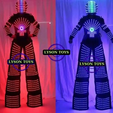 quru təmizləmə avadanlığı: Led Robot #mascot #karnaval #biznes #sou #parti #karnaval #geyim