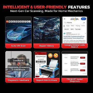 Ostala auto elektronika: Novo- Kingbolen Ediag Link Bluetooth OBD2 iOS & Android — 18