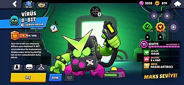 mustuk: Brawl Stars oyunu üçün inkişaf etmiş hesab - Kupa yolu: 47 979 - — 4