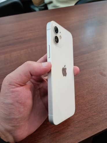 apple 12: IPhone 12, 64 GB, Ağ, Face ID, Simsiz şarj, Sənədlərlə