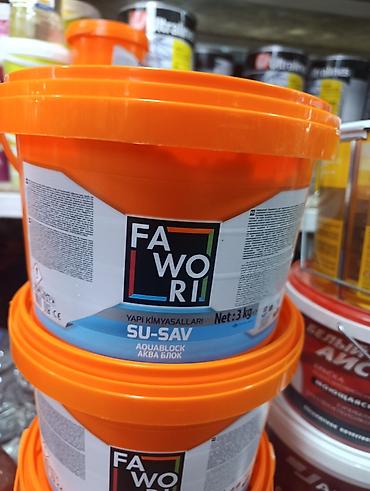 соляная: FAWORI AQUABLOCK (SU-SAV) — однокомпонентная гидроизоляционная мастика — 1