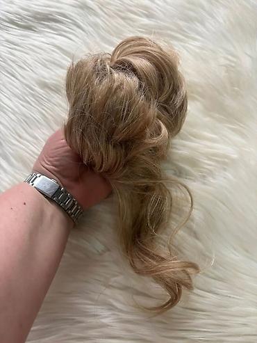 Perike i klipse: Ekstenzije za punđu sa šnalom – različite nijanse - Tip: sintetička — 23