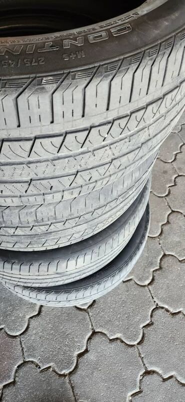 Шины: Шины 275 / 45 / R 21, Лето, Б/у, Комплект, Легковые, Германия, Continental