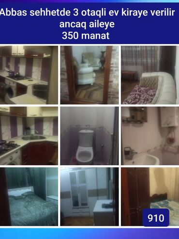 vurgun residence kiraye evler: 75 kv. m, 3 otaqlı