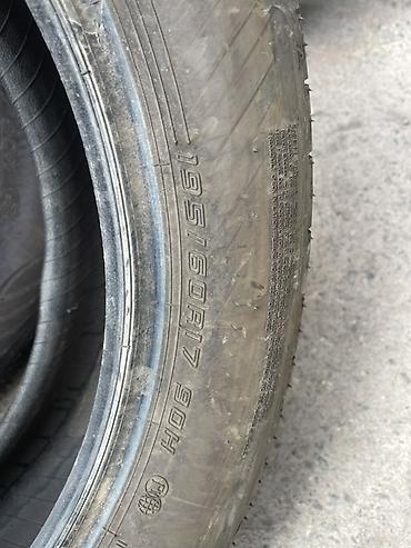 vossen diska: Шины 195 / 60 / R 17, Лето, Б/у, Пара, Легковые, Япония, DUNLOP — 2